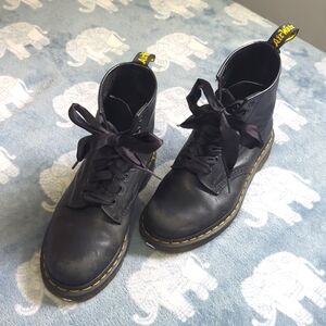 Dr Martin's black leather